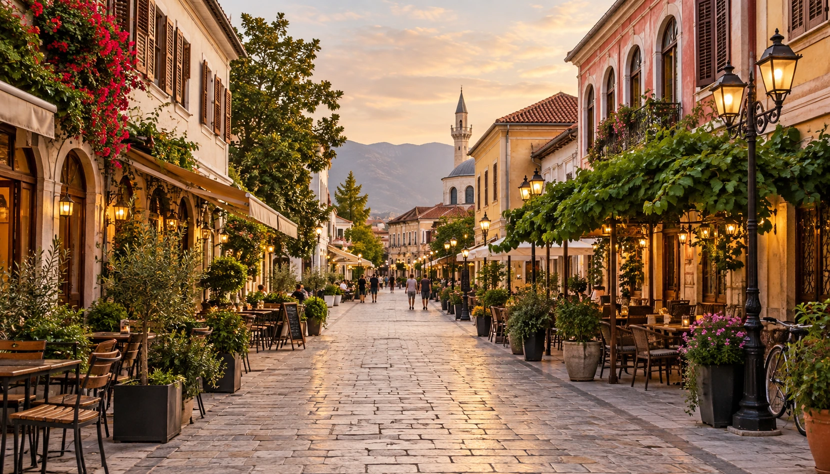 İşkodra’da akşam çekimleri