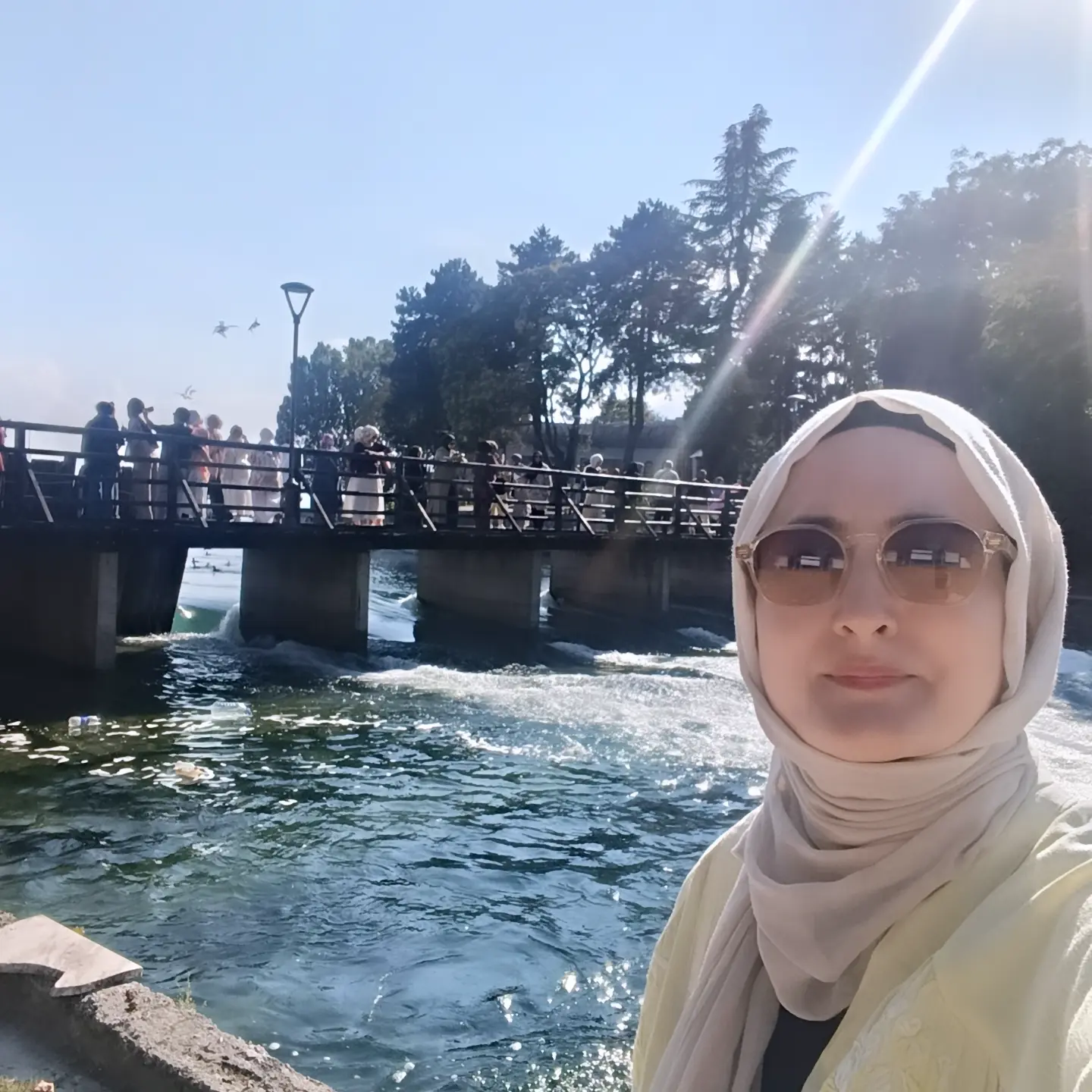Kıyıdaki yürüyüşten bir hatıra
