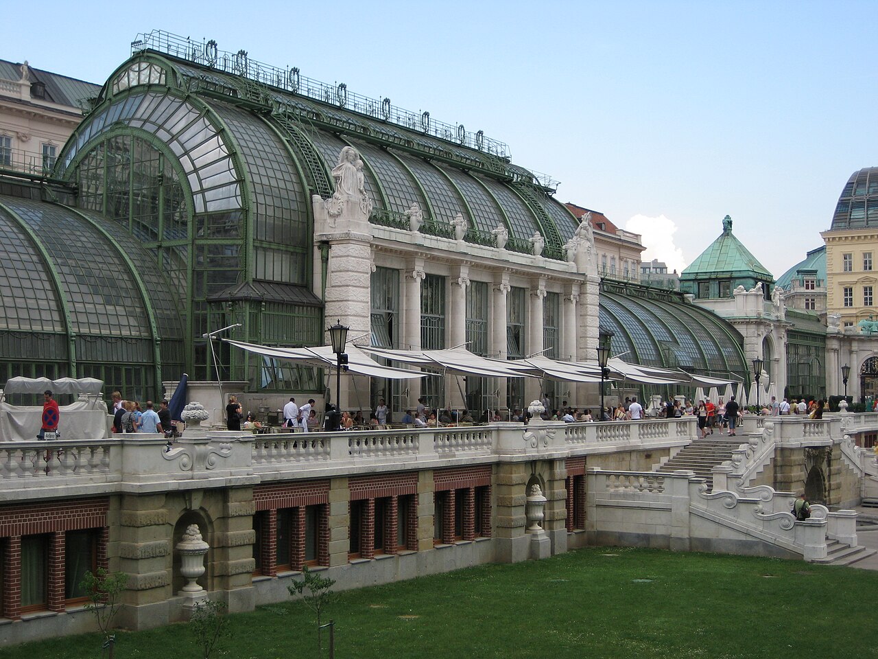 Burggarten, Palmenhaus