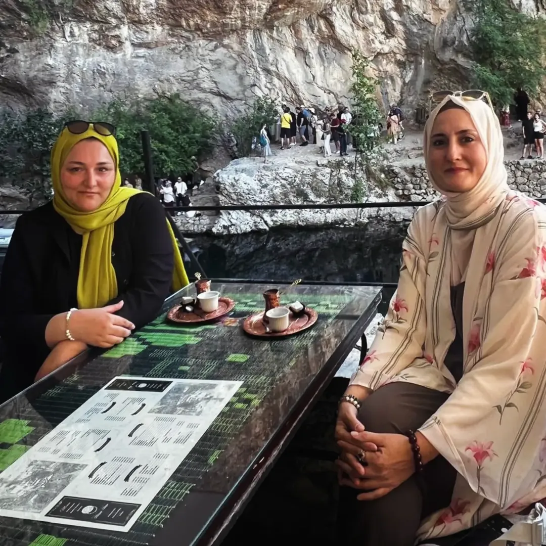 Blagaj’da birlikte verilen kahve molası